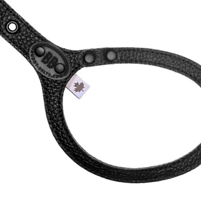 バディーベルト ハーネス 2.5号 ブラックナイト Black Knight 小型犬 ペット レザー 本革 BUDDYBELT バディベルト 犬用の画像