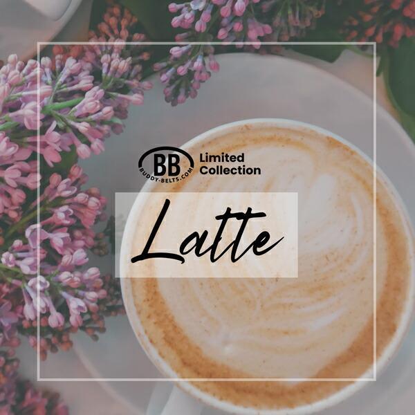 バディーベルト ハーネス 3号 ラテ Latte 小型犬 ペット レザー 本革 BUDDYBELT バディベルト 犬用 胴輪 リングハーネス メガネの画像