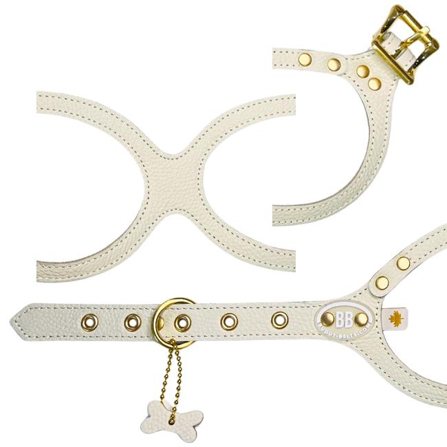 バディーベルト ハーネス 3号 ミルクティー MilkTea 小型犬 ペット