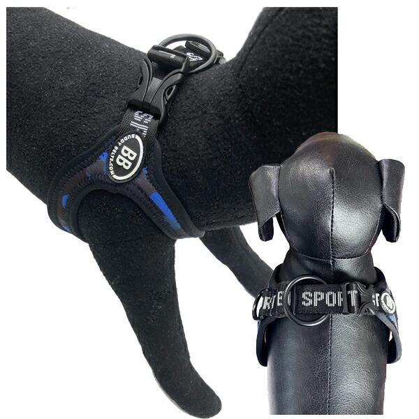 バディーベルト BBスポーツハーネス 8号 小型犬 ペット BUDDYBELT バディベルト 犬用 胴輪 リングハーネス メガネハーネス ボディベルの画像