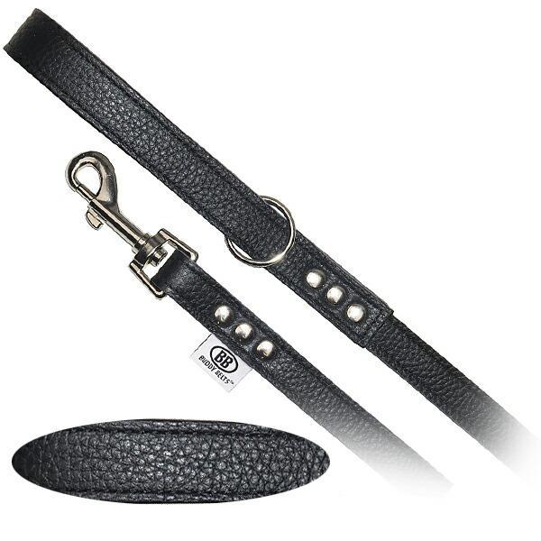 BBオールレザーリード Lサイズ 本革 BUDDY BELT BUDDYBELT 犬 犬用