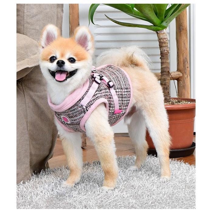 犬用 胴輪 ダビンチハーネスV S,M,Lサイズ PINKAHOLIC N.Y. DA VINCI