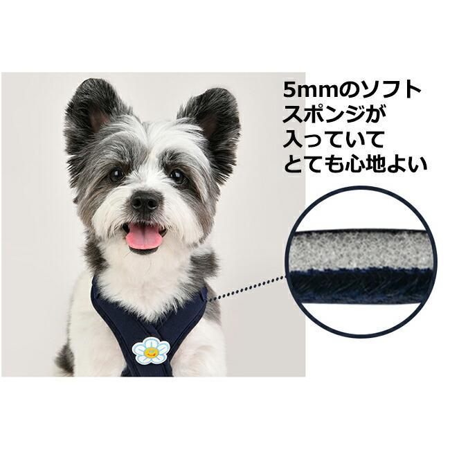 オルチフラワーXハーネス：S,M,Lサイズ OLCHI FLOWER X HARNESS 胴輪