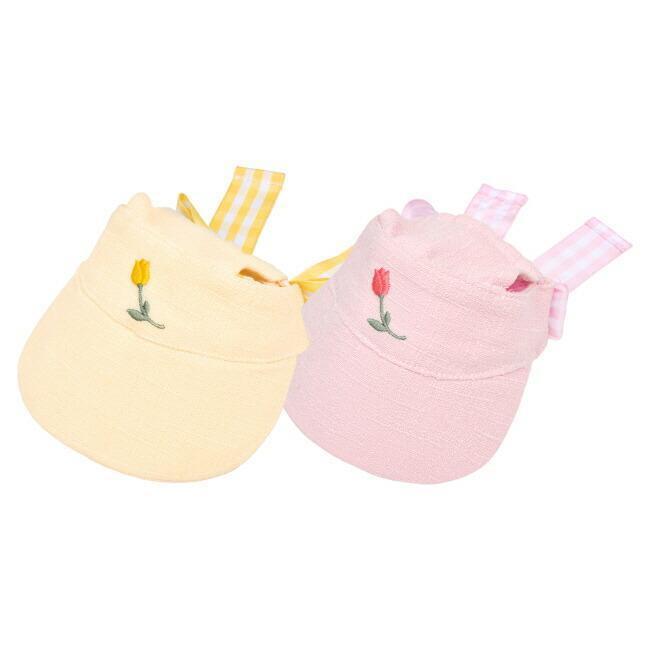 犬用 オルチ フラワーピクニックサンバイザー 帽子 Olchi Flower