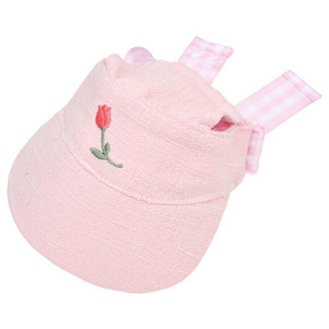 犬用 オルチ フラワーピクニックサンバイザー 帽子 Olchi Flower