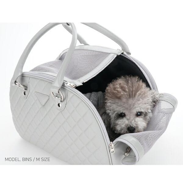 犬用 PAキルティングラグジュアリーP.A.W.キャリーバッグ Lサイズ