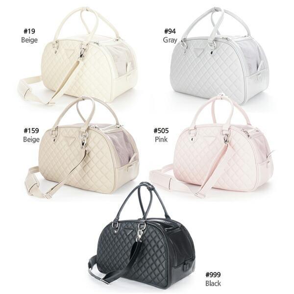 犬用 PAキルティングラグジュアリーP.A.W.キャリーバッグ Lサイズ