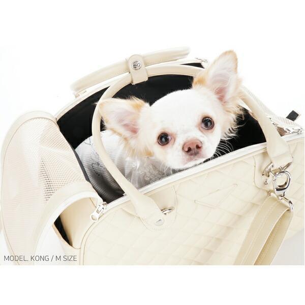 犬用 PAキルティングラグジュアリーP.A.W.キャリーバッグ Sサイズ