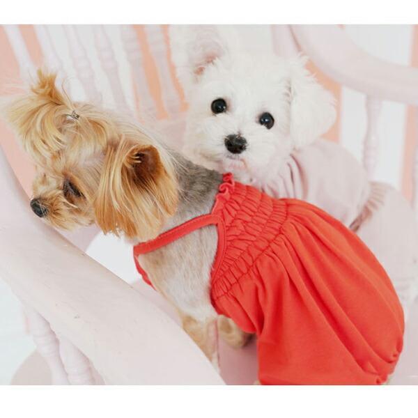犬用 PAウルルポンチャンスリーブレスオーバーオール S,SM,M,ML,L,XL