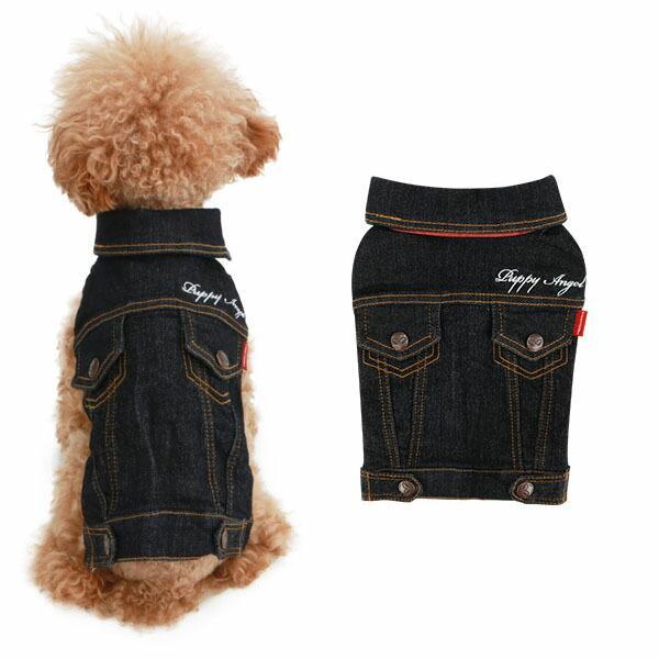 犬用 PAオキオデニムベスト / S,SM,M,ML,L,XLサイズ パピーエンジェル