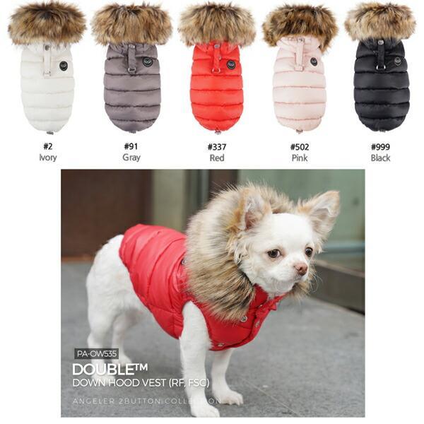 犬用 PAダブルボタンダウンフードベスト S,SM,M,ML,L,XLサイズ パピー