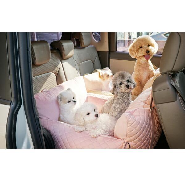 犬用 車用 車載 PAスリーウェイオールPUカーシートセット Mサイズ
