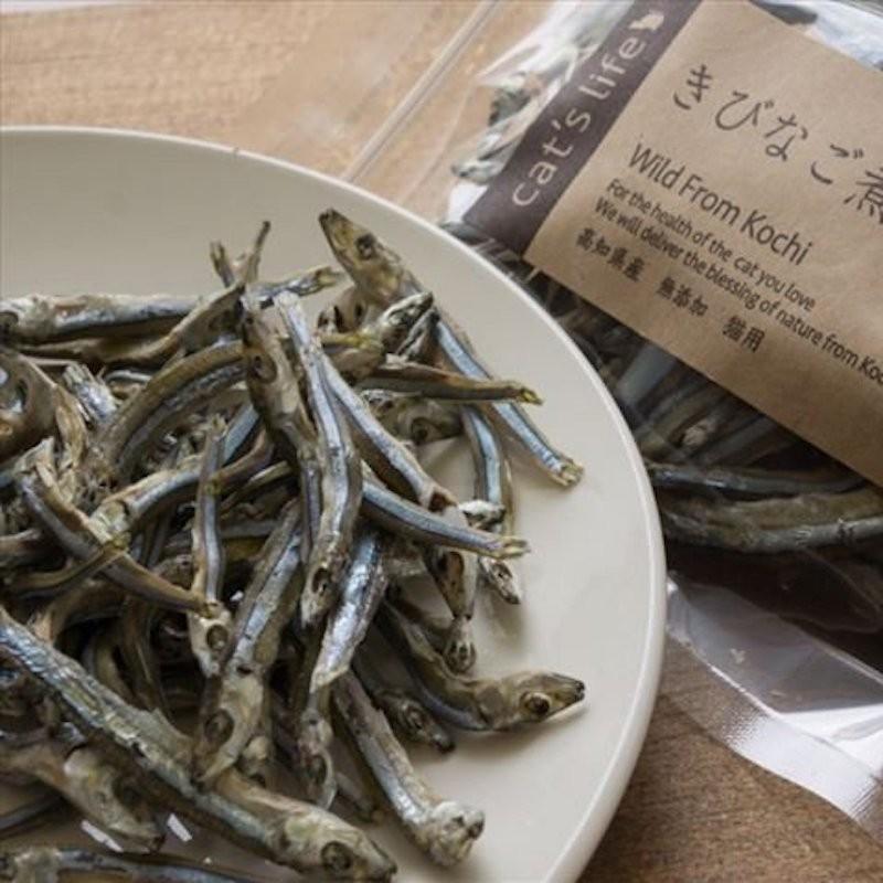 猫用 おやつ 魚 無添加 国産 無着色 アレルギー対応 きびなご煮干し にぼし 50g｜dogslife｜02