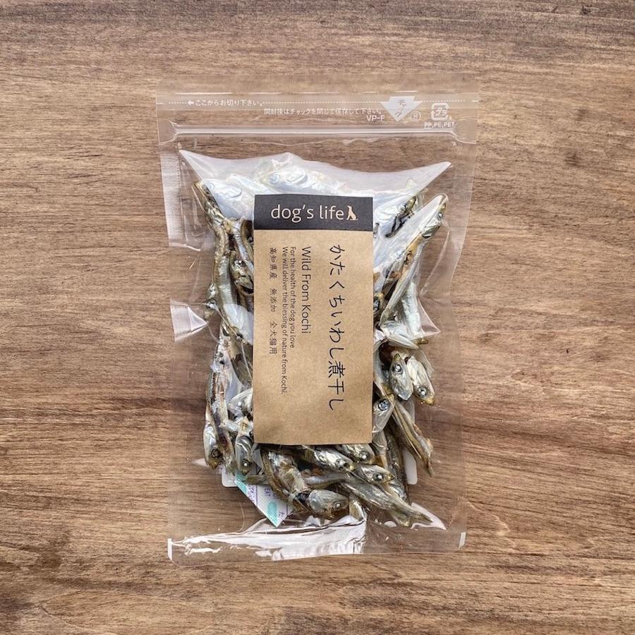 dog's life 犬 おやつ かたくちいわし煮干し 45g 高知産 減塩 dog's life 犬 おやつ かたくちいわし煮干し 45g 高知産 減塩
