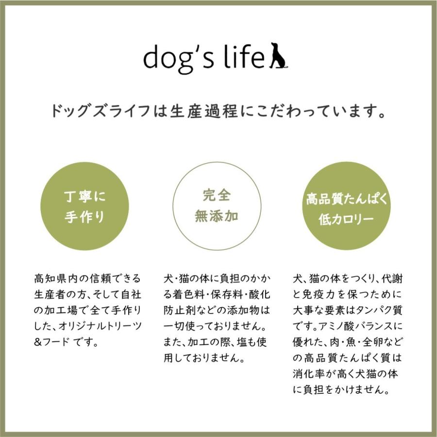 犬用おやつ 高知産 さめ素干し(皮付き・皮なし) 大袋 120g  無添加 国産 魚 塩不使用 低脂肪 アレルギー対応｜dogslife｜12