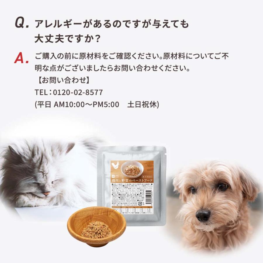 ドッグフード 国産 無添加 ペーストフード PETSTANCE 鶏肉と野菜の