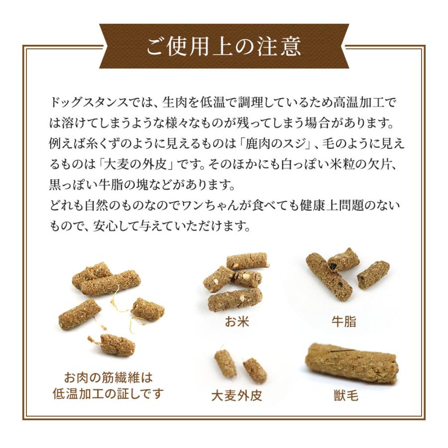 鹿肉 ドッグフード 国産 無添加 ドッグスタンス ベーシック 300g 犬用
