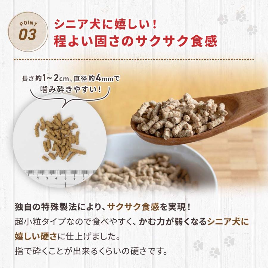 ドッグフード 鹿肉 国産 無添加 ドッグスタンス 和漢シニア 800g×3 犬