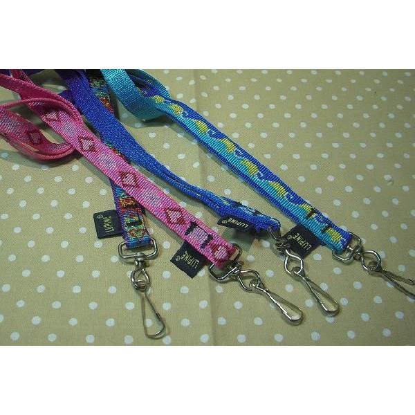 ネックストラップ IDホルダー 犬猫足跡柄 LUPINE/ルパイン 輸入雑貨 犬