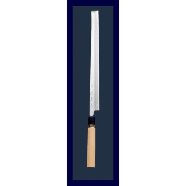 和包丁 銀3（水牛柄） 蛸引 尺0寸 30cm 【堺菊守 河村刃物