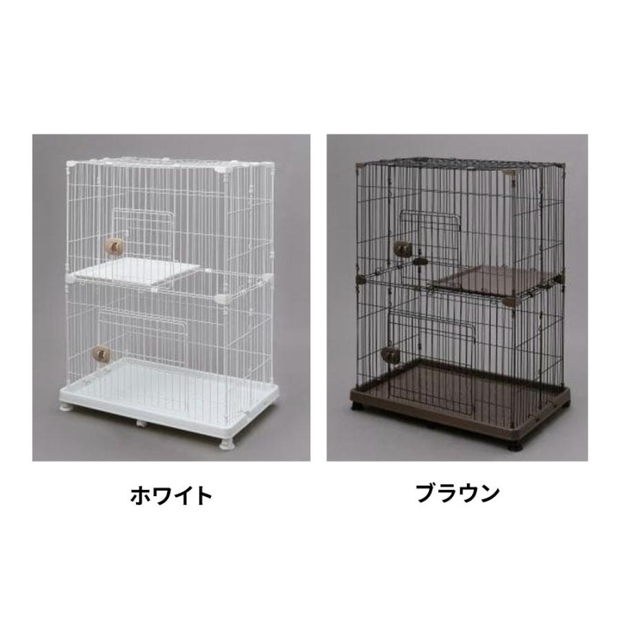輝いペットケージ アイリスオーヤマ ペットケージ2段 ペットキャット