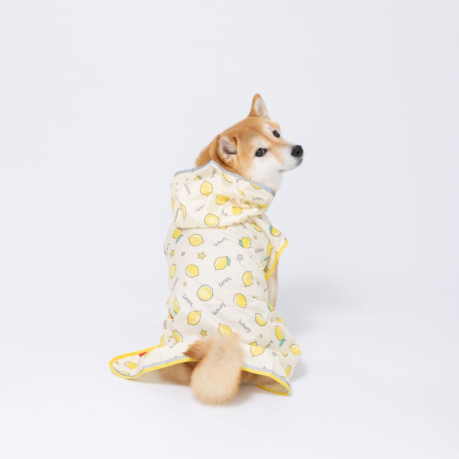 犬服 レインコート 犬  カモフラ いちご シトラス 傘 ペット用品 カッパ 雨具 ポンチョ 散歩 雨 ペット 便利 大活躍 撥水 PiPi｜dogwithme｜18