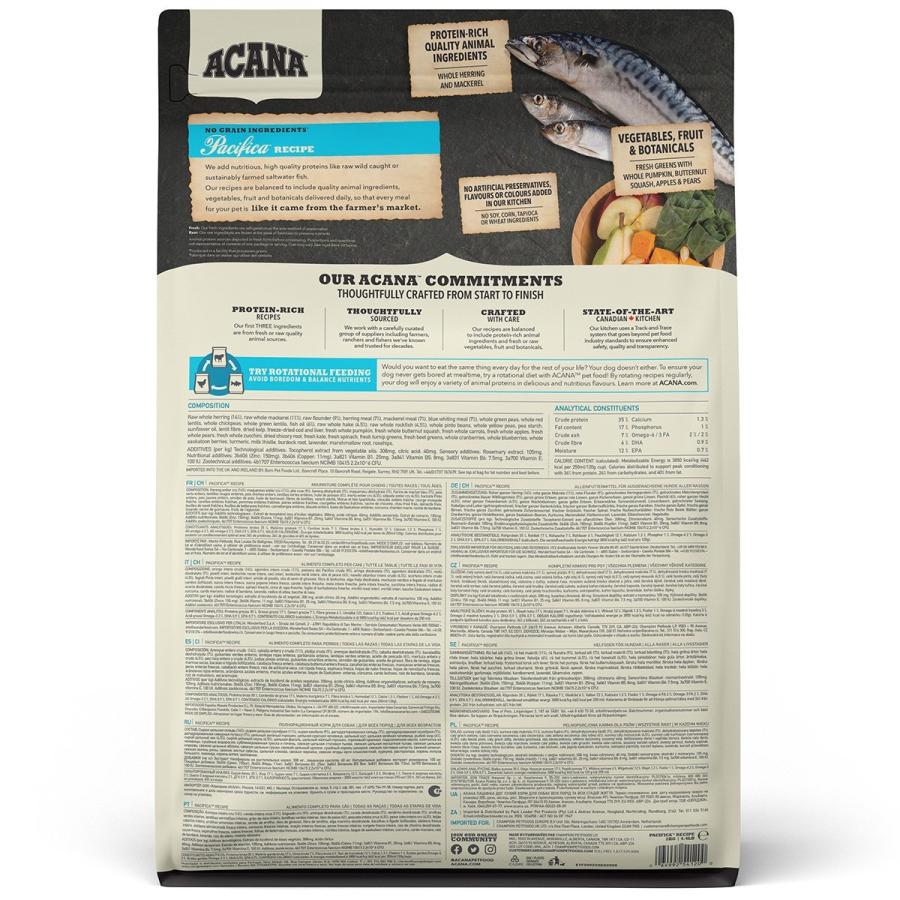 アカナ パシフィカドッグレシピ 2kg【お値下げ】 ACANA（アカナ） パシフィカドッグ レシピ 2kg : ドッグワールド