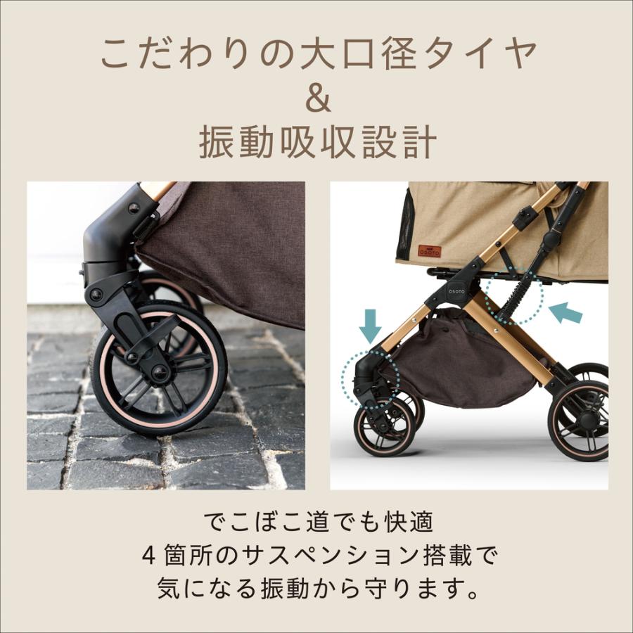新品GEX OSOTO GRACE QC キャメル ペットカート 簡単折り畳み Amazon.co.jp: ジェックス OSOTO GRACE RC キャメル バギー