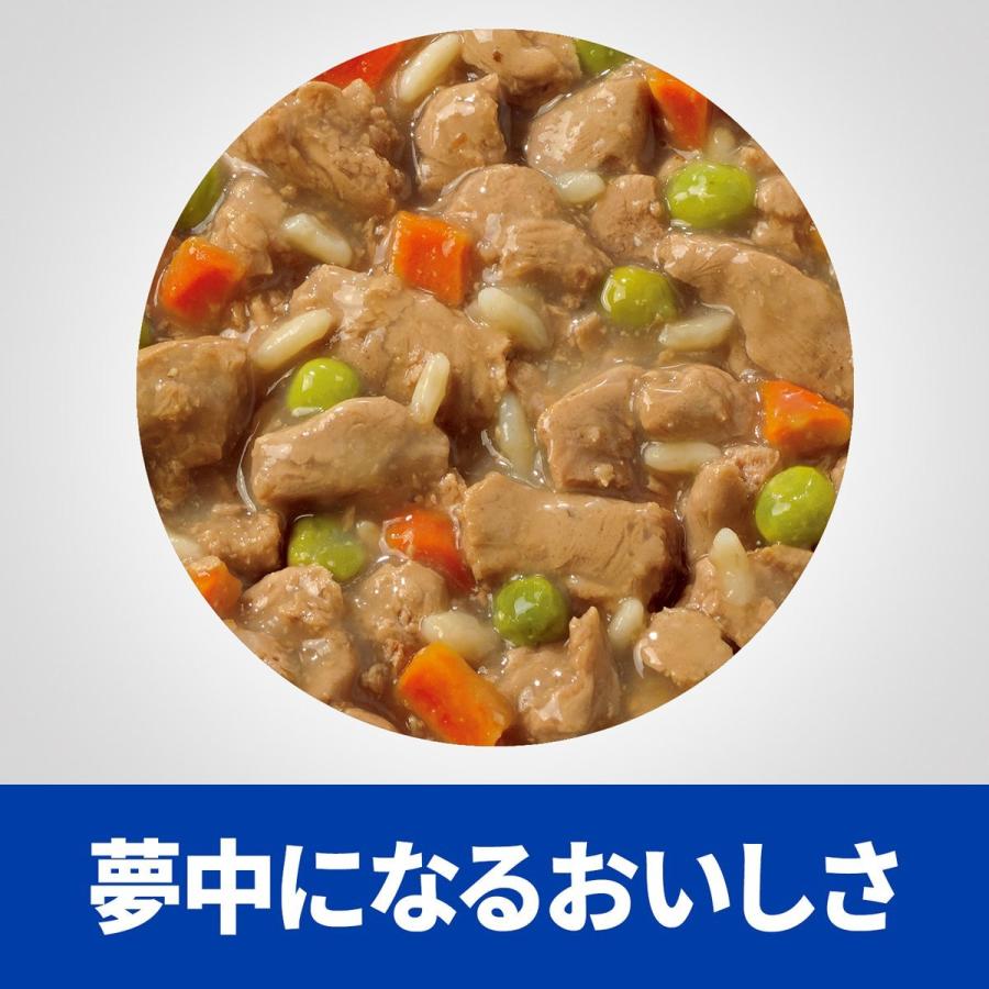 ヒルズ 犬用 c/d マルチケア 尿ケア チキン&野菜入りシチュー缶 156g|ドッグワールド|05