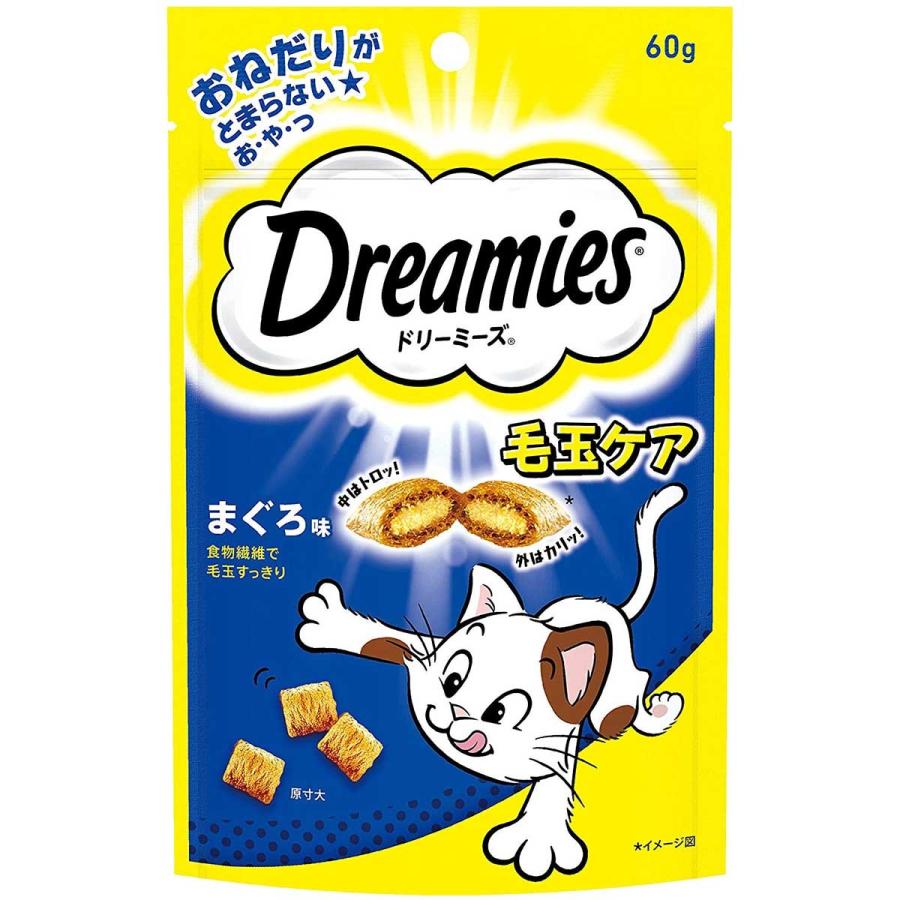 ドリーミーズ 毛玉ケア まぐろ味 60g｜dogworld