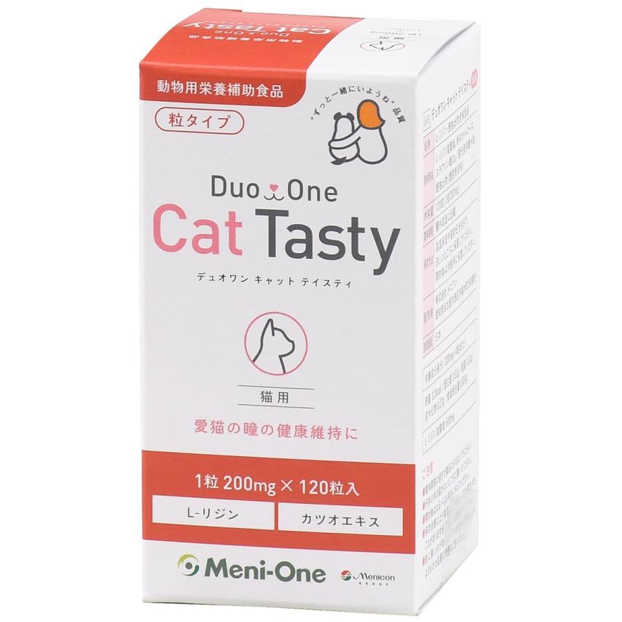 季節のおすすめ商品 メニワン Duo One Cat Tasty 猫用 粒タイプ 120粒