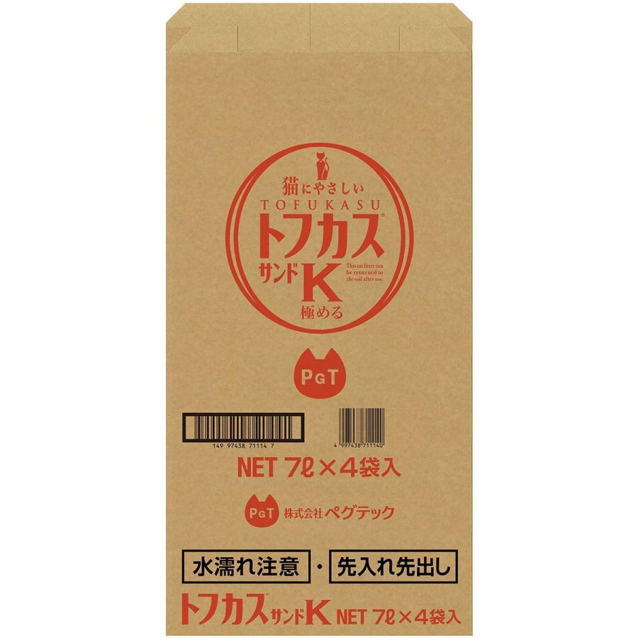 トフカスサンドK 7L×4個入［同梱不可］［送料無料］ | ペグテック | 01