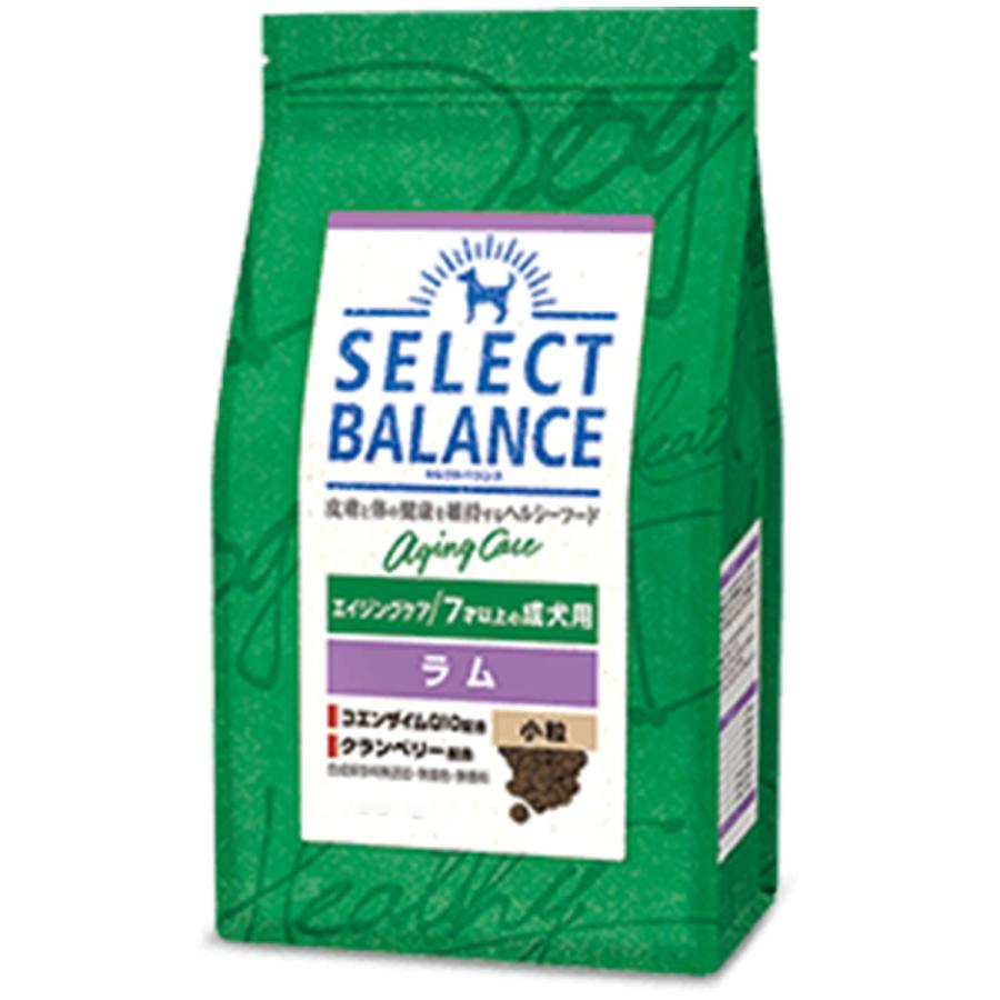 SELECT BALANCE エイジングケア ドライフード 3kg ラム　二袋 セレクトバランス エイジングケア ラム 小粒 7才以上の成犬用 ドライ