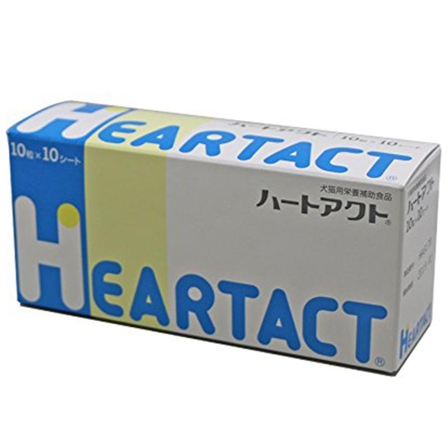 ハートアクト 犬猫用 10粒×10シート : ドッグワールド - 通販 - Yahoo