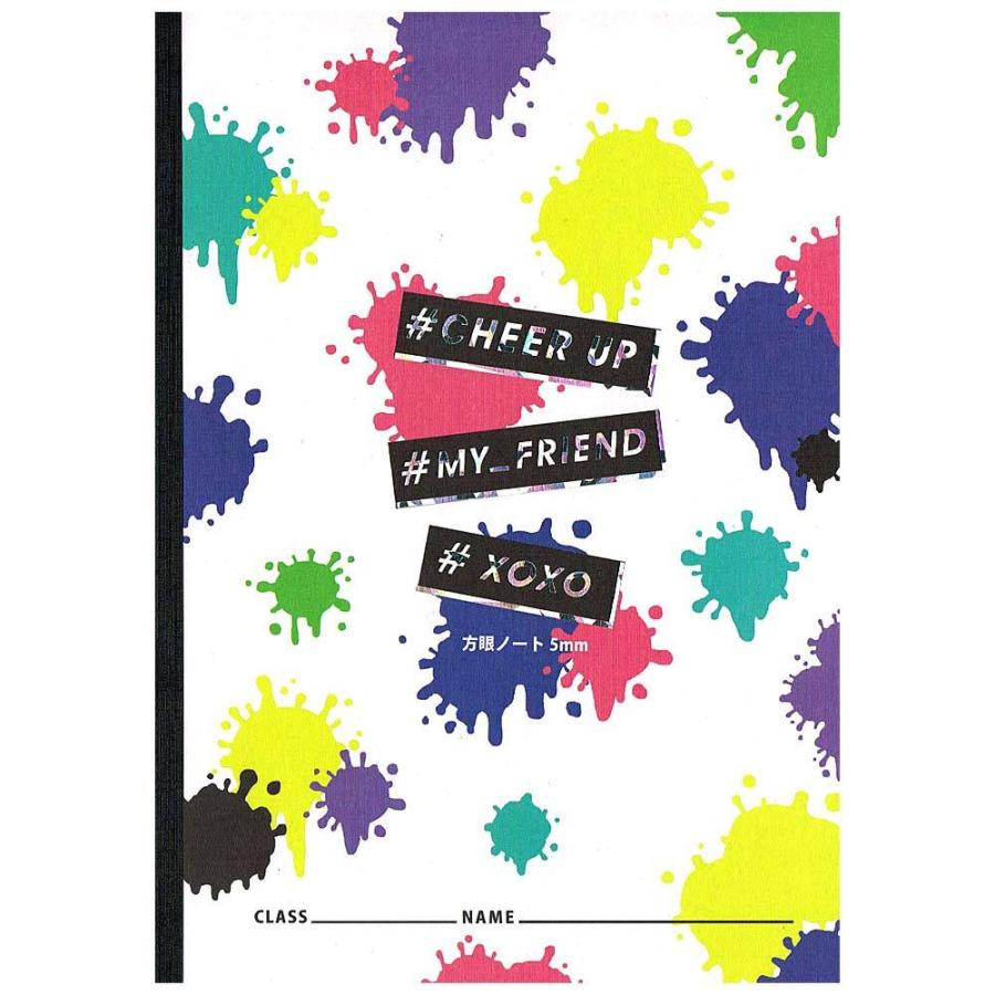 5mm 方眼 ノート 女の子 向け スプラッシュペイント メール便 Ok クーリア 159 ドイブングテン 通販 Yahoo ショッピング
