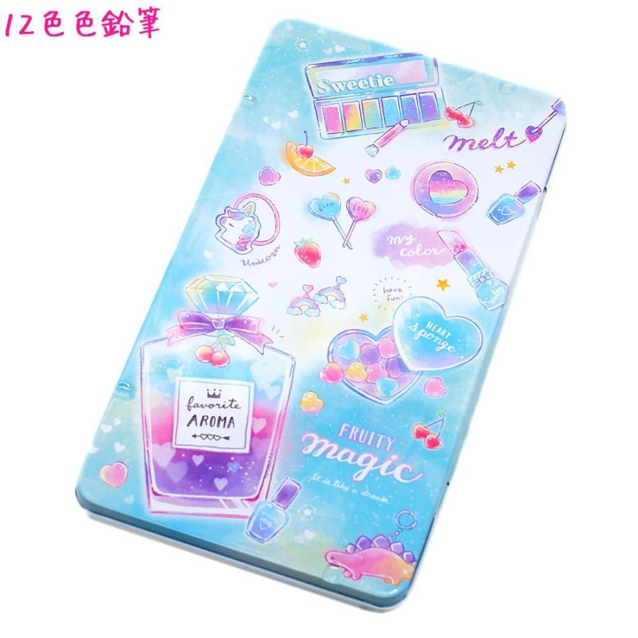 色鉛筆 セット 12色 女の子 向け コスメ と ユニコーン Fruity Magic クラックス ドイブングテン 通販 Yahoo ショッピング