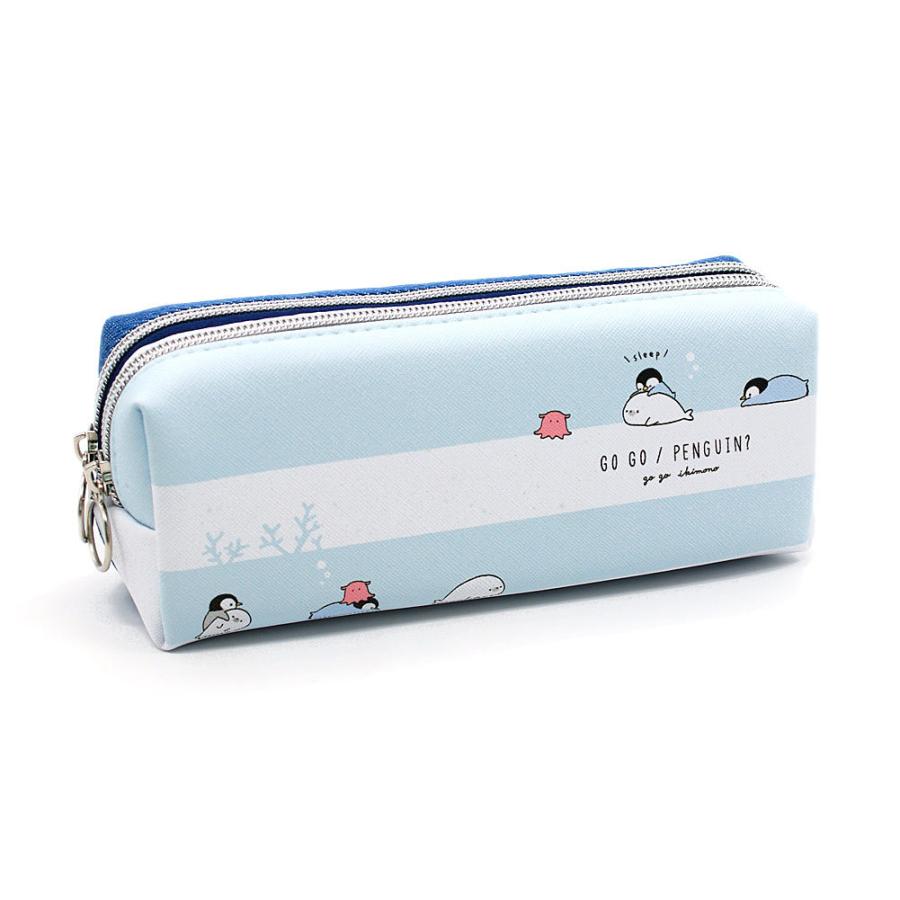 筆箱 ペンケース ボックス タイプ 女の子 向け Gogo イキモノ ペンギン アザラシ 小学生 中学生 高校生 大人 一般 クラックス ドイブングテン 通販 Yahoo ショッピング