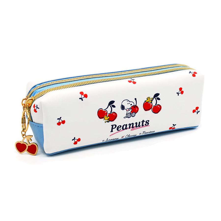 筆箱 ペンケース 女の子 向け スヌーピー Snoopy チェリー 2ルーム 小学生 中学生 高校生 大学生 大人 一般 カミオジャパン ドイブングテン 通販 Yahoo ショッピング