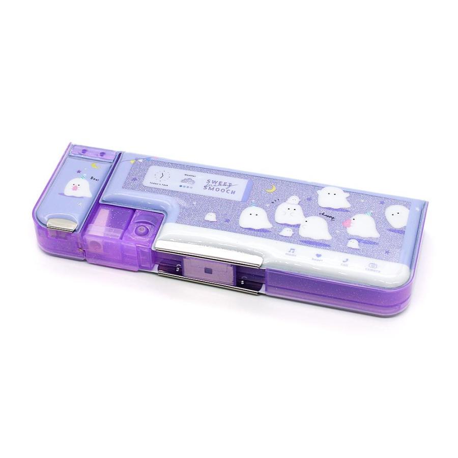 筆箱 小学生 ソフト ペンケース 女の子 向け グリッター スイートスムーチ おばけ 両面開き 一年生 二年生 新入学 新学期 プレゼント クーリア ドイブングテン 通販 Yahoo ショッピング