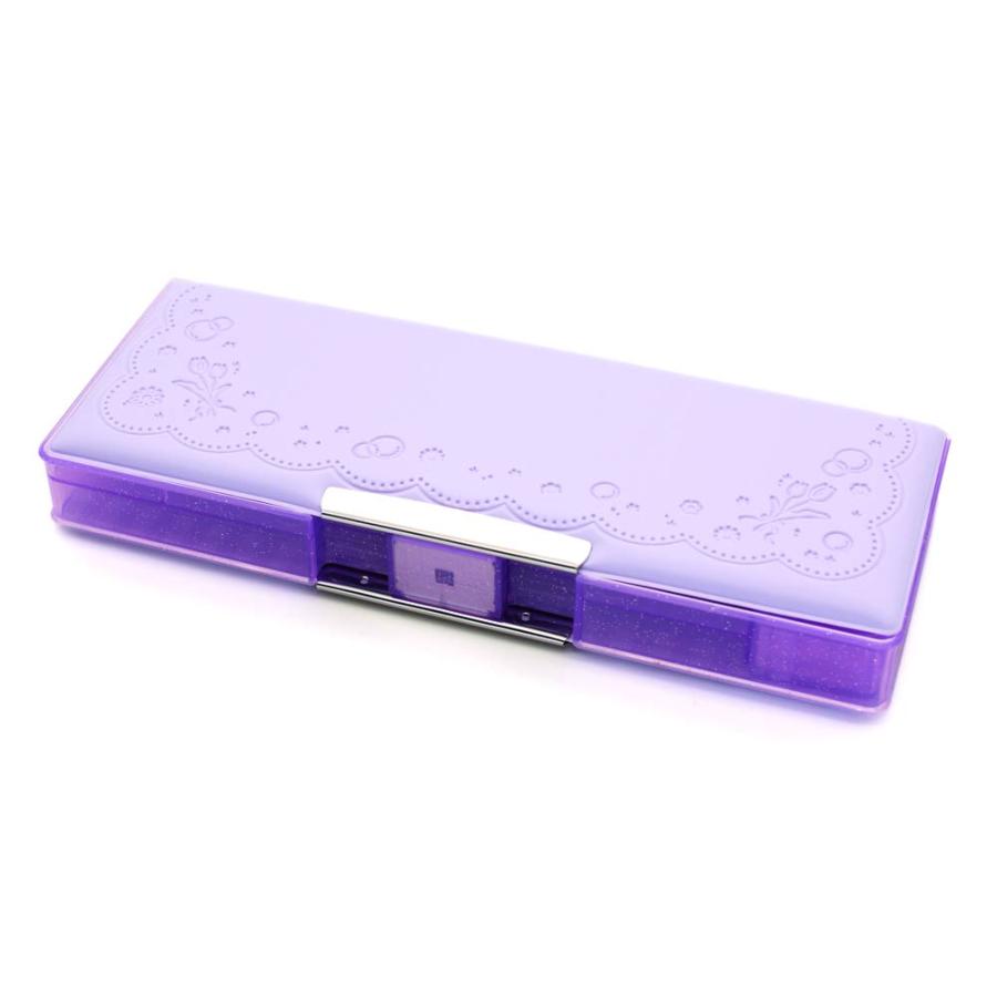 筆箱 小学生 ソフト ペンケース 女の子 向け チューリップハート 両面