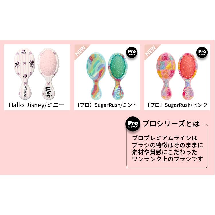 WetBrush（ウェットブラシ） ミニディタングラー 各種【メール便350円