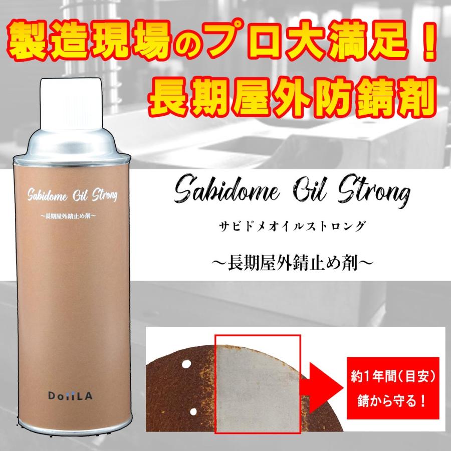 錆止めスプレー 防錆剤 Sabidome Oil Strong ~長期屋外錆止め剤~ 強力