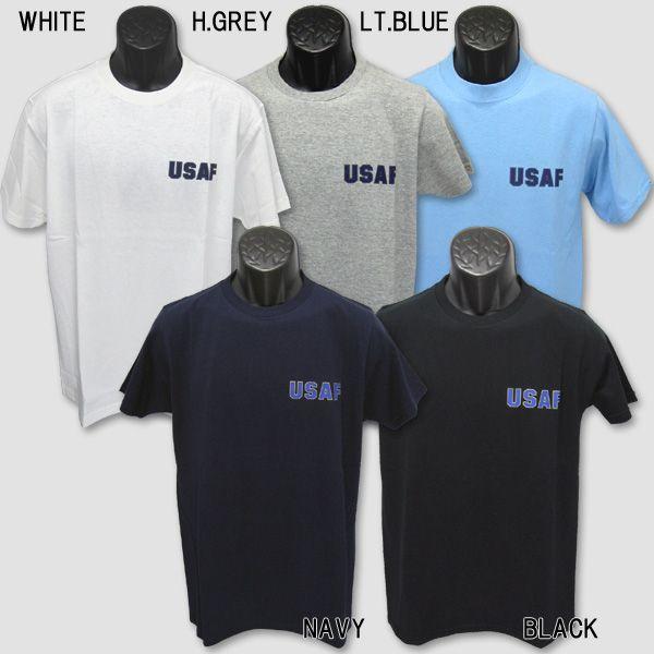 ミリタリープリント半袖Ｔシャツ　“U.S.A.F”　【サイズ：2XL・3XL・4XL】 | 