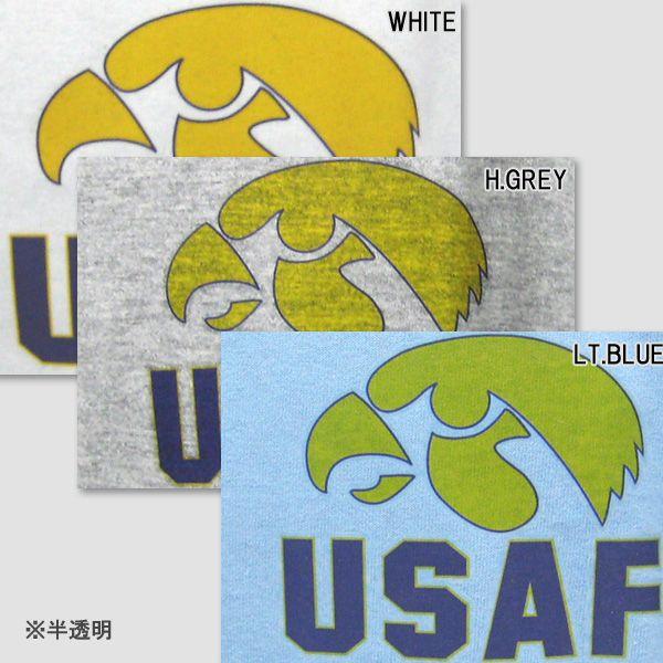 ミリタリープリント半袖Ｔシャツ　“U.S.A.F.EAGLE”　【サイズ：2XL・3XL・4XL】 |  | 01