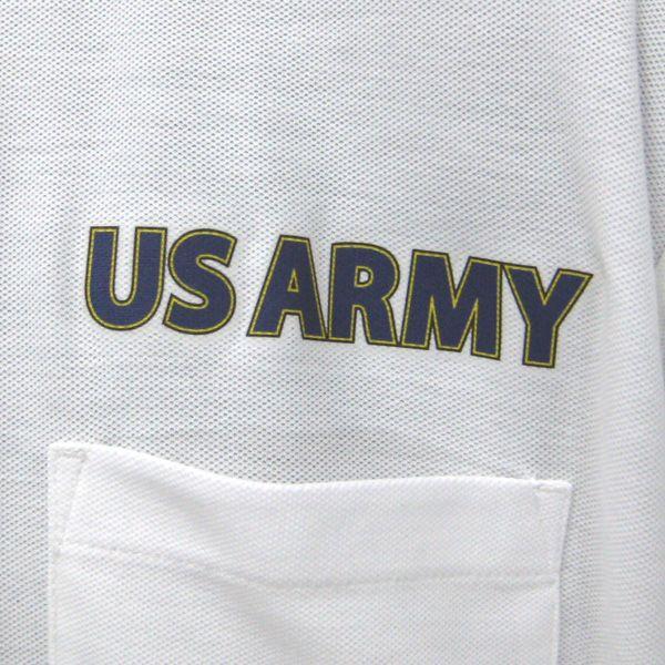 ミリタリープリント長袖ポロシャツ　“U.S.ARMY”　【サイズ：2XL・3XL】 |  | 02