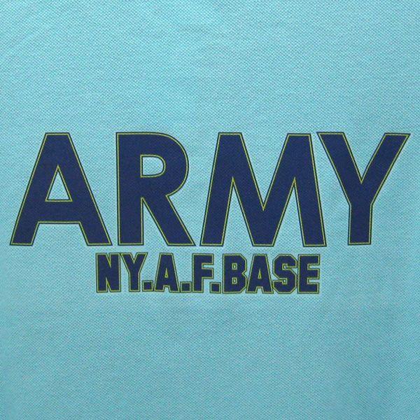 ミリタリープリント半袖ポロシャツ　“ARMY NY.A.F.BASE”　【サイズ：XXL】 |  | 05