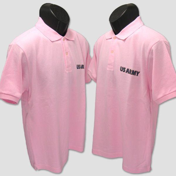 ミリタリープリント半袖ポロシャツ　“U.S.ARMY”　【サイズ：S・M・L・XL】 |  | 03