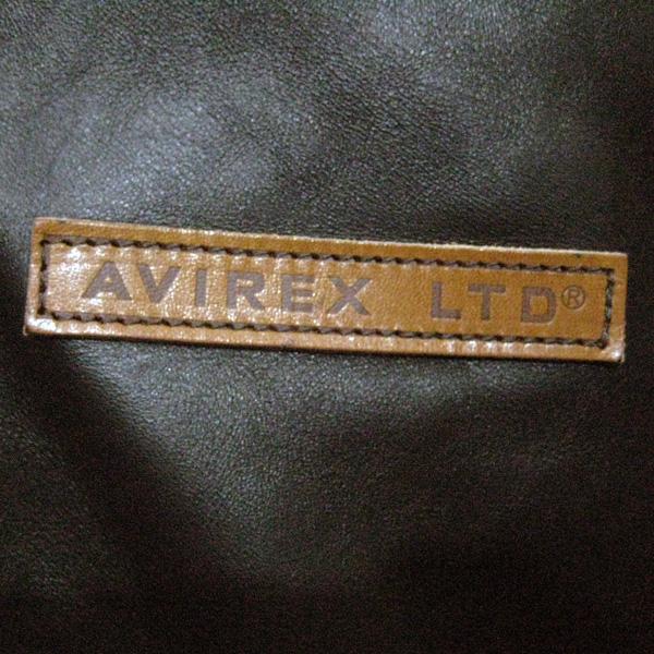 AVIREX　ミリタリーType A-2 U.S.A.レザー・フライトジャケット"AVIREX MILITARY Type A-2 FLYGHT JACKET" 2191000 / 2950005｜doing｜06