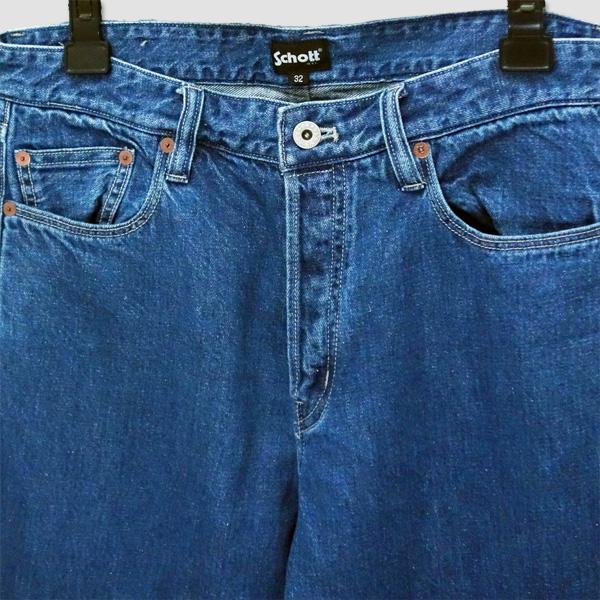 ショット　Schott　10oz.ネップ・デニム ５ポケットパンツ　“NEP DENIM 5POCKET PANTS” 3111004 | Schott N.Y.C | 04