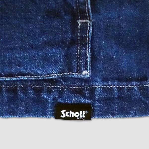 ショット　Schott　10oz.ネップ・デニム ワークジャケット　“NEP DENIM WORK JACKET” 3152010 | Schott N.Y.C | 04